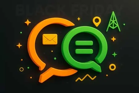 آغاز موج تخفیف های بزرگ رادین پیامک در بلک فرایدی