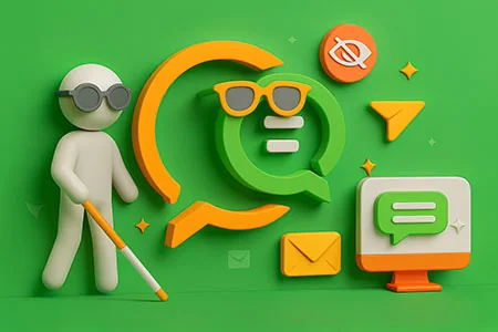 پنل پیامک رادین، قابل استفاده برای نابینایان؛ به مناسبت روز جهانی عصای سفید