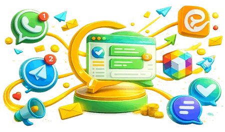 ارسال پیام انبوه در شبکه های اجتماعی؛ فرصت طلایی برای کسب وکارها